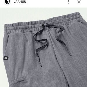 Jaanuu Charcoal Jogger Scrubs